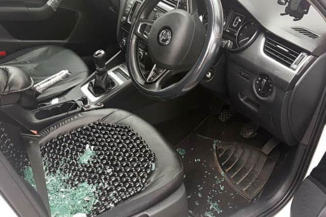 Ali Rahman is upset after his taxi