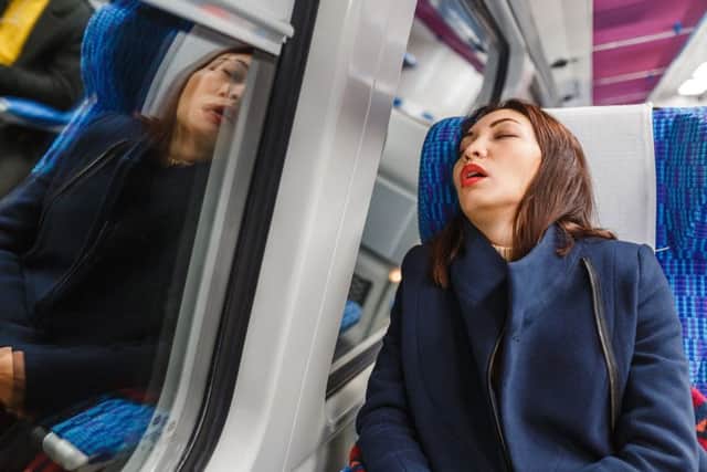 Cheryl Gibbs' train meditation was so successful she fell asleep and missed her stop