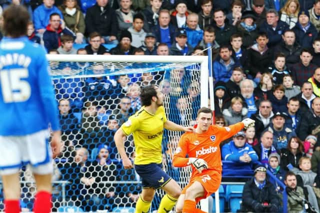 Former Pompey loanee Ryan Fulton. Picture: Joe Pepler