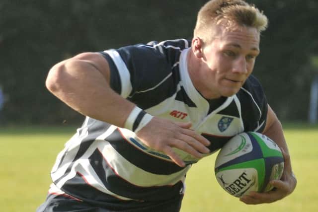 161176-03 havant rugby Havant v Tottonians Tristan Trehan. Picture: Mick Young
