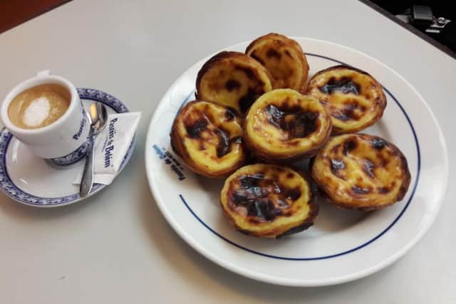 The Pasteis de Nata was very tasty.