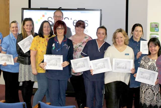 Some care home staff at Rowans Hospice have been delivering end-of-life care to Portsmouth care homes