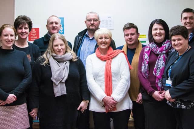 Councillors, council officers and staff from Society of St James and Salvation Army visiting Portsmouth's homeless night service