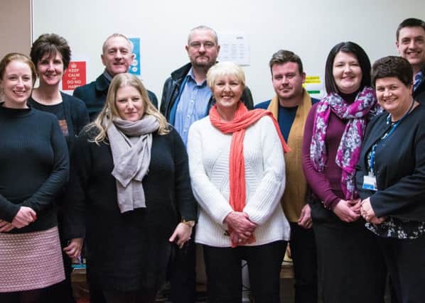 Councillors, council officers and staff from Society of St James and Salvation Army visiting Portsmouth's homeless night service