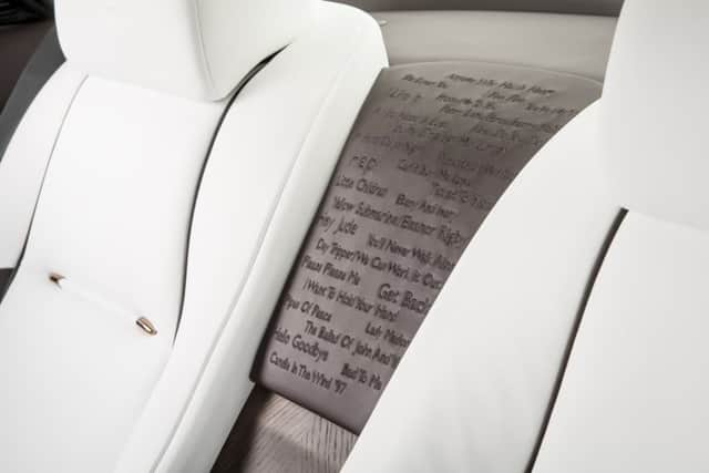 Rolls-Royce Wraith Inspired by British Music.Picture: James Lipman / jameslipman.com