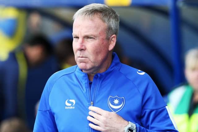 Pompey boss Kenny Jackett
