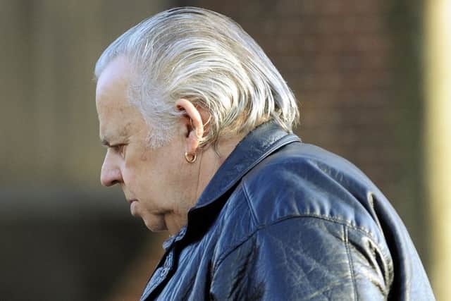 Michael Woods outside court