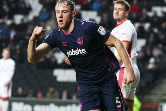 Pompey defender Matt Clarke