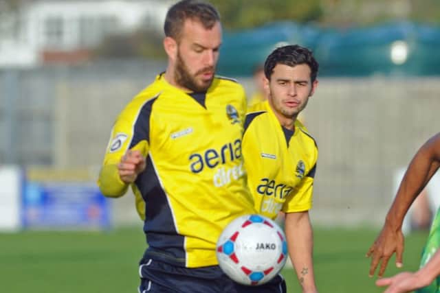 Gosport Borough striker Rowan Vine