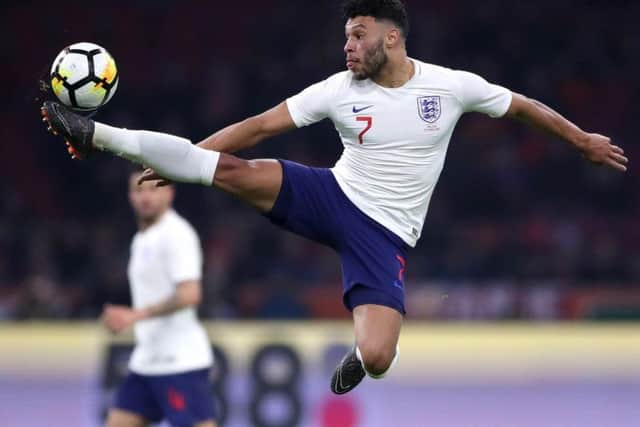 Current England international Alex Oxlade-Chamberlain