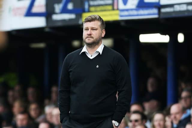 Karl Robinson. Picture: Joe Pepler