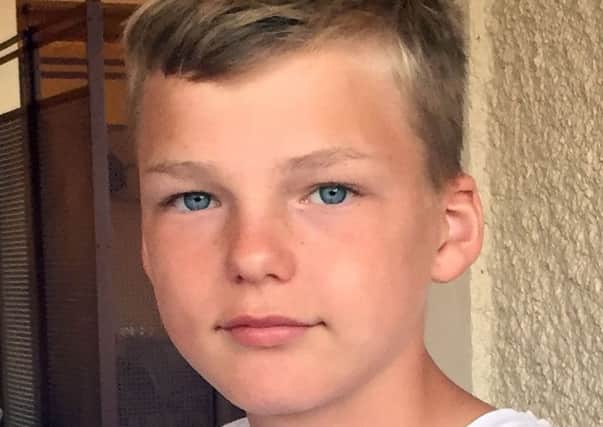 Alexander Worth, 13, died in a crash caused by Matthew Cobden
Photo: Hampshire Constabulary/PA Wire COURTS_Ferrari_070381.JPG