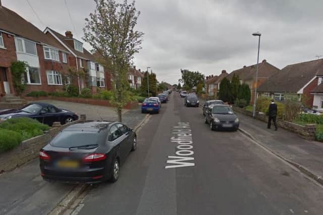 Woodfield Avenue, in Farlington, where a number of vehicles have been raided Photo: Google