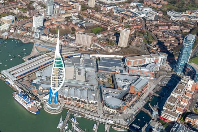 Gunwharf Quays Picture: Shaun Roster