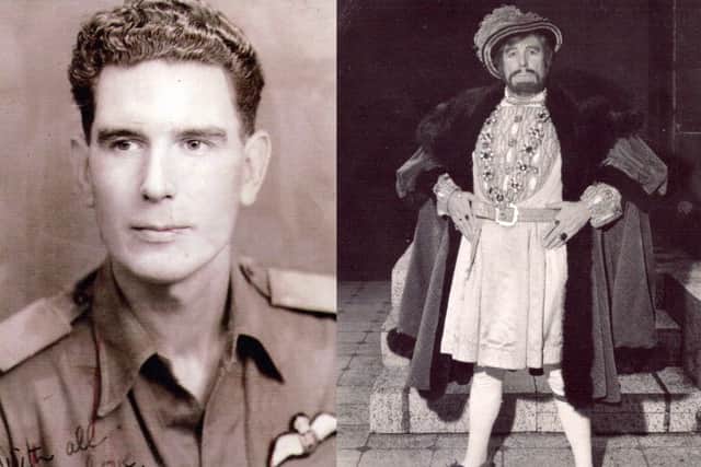 Len Russell from Portsmouth, who was in the RAF during the Second World War and was a founding member of the Southsea Shakespeare Actors