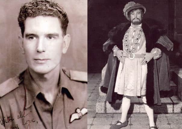 Len Russell from Portsmouth, who was in the RAF during the Second World War and was a founding member of the Southsea Shakespeare Actors