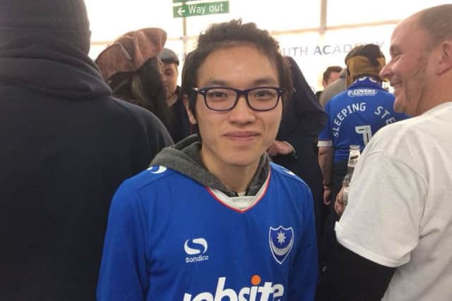 Hoi Po, whose nickname is Niko - after former Blues midfielder Niko Kranjcar - has jetted back to Hong Kong after living in Portsmouth for two years to follow Pompey
Picture: Craig Fulton