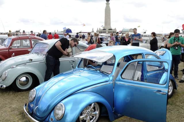 A previous BeachBuggin' event