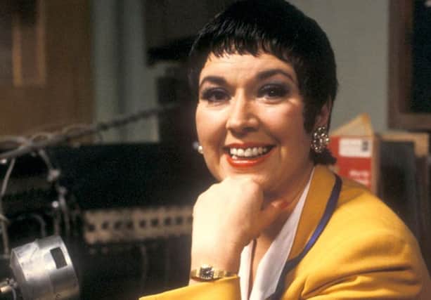 Ruth Madoc as Gladys Pugh in the 1980s' BBC television comedy Hi-de-Hi!