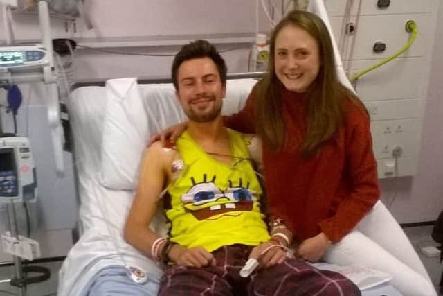 Will Acres with his sister Annabelle