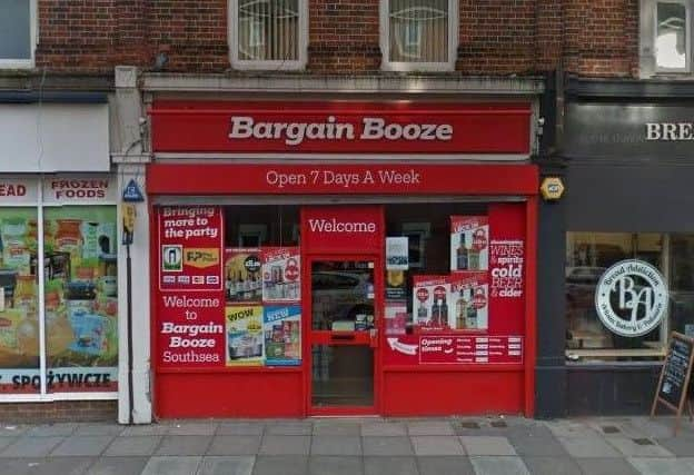 Bargain Booze in Elm Grove, Southsea. Picture: Google