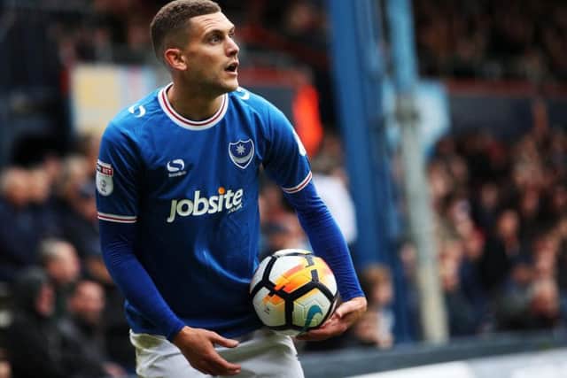 Pompey midfielder Stuart O'Keefe