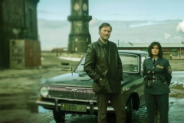 Tyador Borlu (DAVID MORRISSEY), Lizbyet Corwi (MANDEEP DHILLON) - (C) Mammoth Screen - Photographer: Sally Law