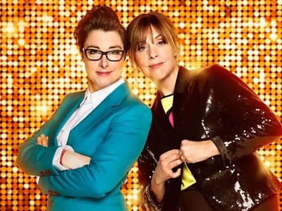 Mel and Sue do The Generation Game.