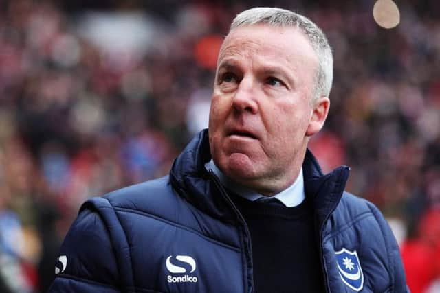 Pompey boss Kenny Jackett