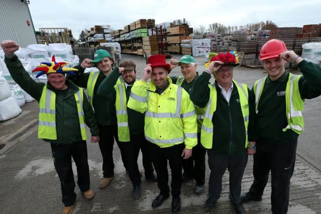 Carl Baggott, Oliver Martindale, Daniel Kerr, manager Dale Lambourne, Martin Edwards, Jim Harding and Jason Boden at Covers in Norway Road, Hilsea Picture: Chris Moorhouse