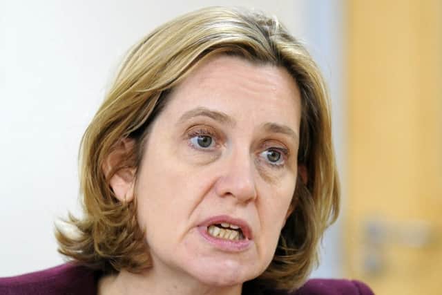 Home secretary Amber Rudd Picture: Malcolm Wells
