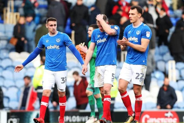 Pompey last deployed wing-backs at Gillingham. Picture: Joe Pepler