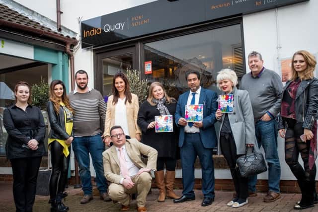 A campaign for staff in all shops and restaurants to be autism aware was launched at the India Quay restaurant in Port Solent Picture: Russell Simpson Films