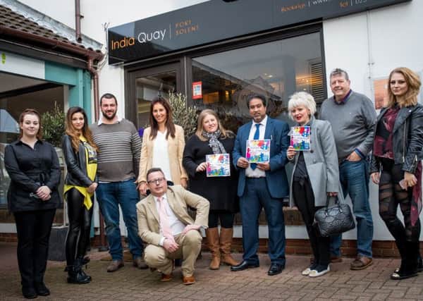 A campaign for staff in all shops and restaurants to be autism aware was launched at the India Quay restaurant in Port Solent Picture: Russell Simpson Films
