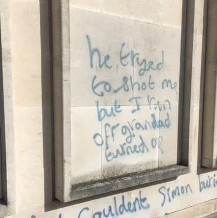 More of the graffiti