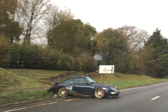 Police were called to the crash this morning