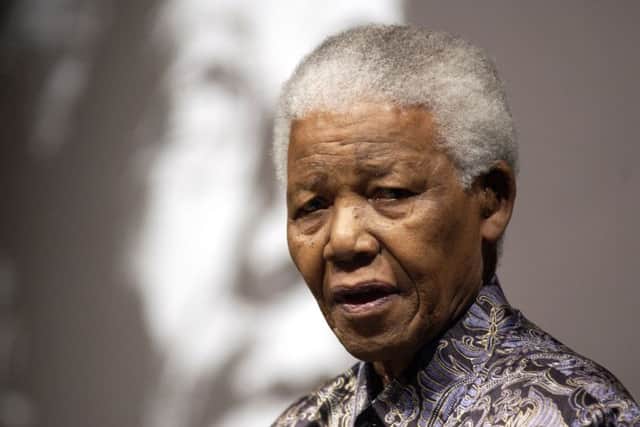 Nelson Mandela in 2003