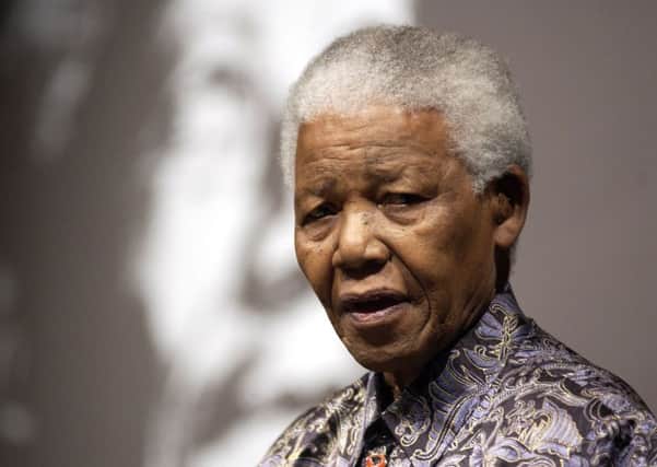 Nelson Mandela in 2003
