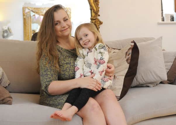 Rachel Ballard with her daughter Georgiana Picture: Malcolm Wells (180330-2864)