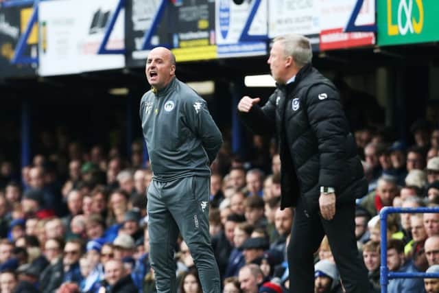 Paul Cook, left, and Kenny Jackett. Picture: Joe Pepler/ PinPep