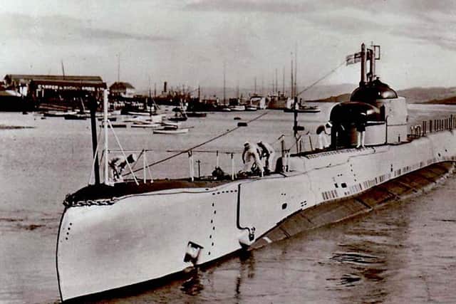 You will never guess but this is looking north up a well-disguised Portsmouth Harbour during the Second World War