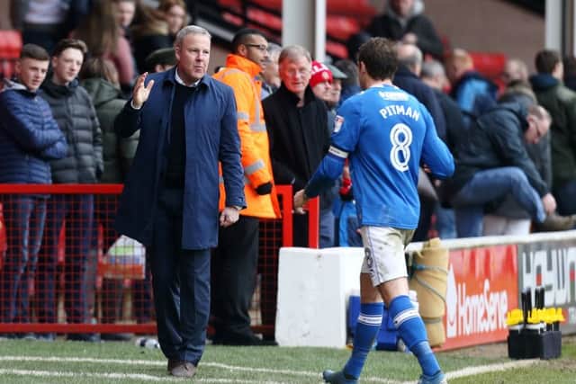 Pompey boss Kenny Jackett has talked about chasing fifth and sixth place. Picture: Joe Pepler