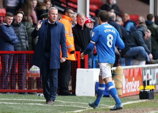 Pompey boss Kenny Jackett has talked about chasing fifth and sixth place. Picture: Joe Pepler