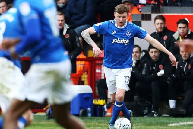 Dion Donohue has been in excellent form for Pompey. Picture: Joe Pepler