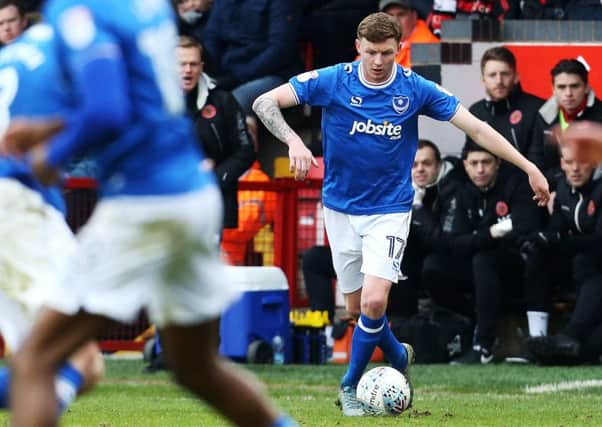 Dion Donohue has been in excellent form for Pompey. Picture: Joe Pepler