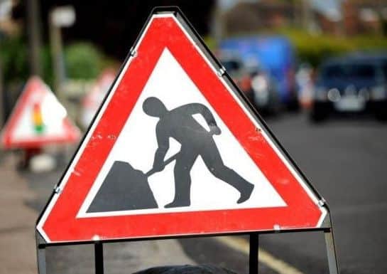 Roadworks happening this week