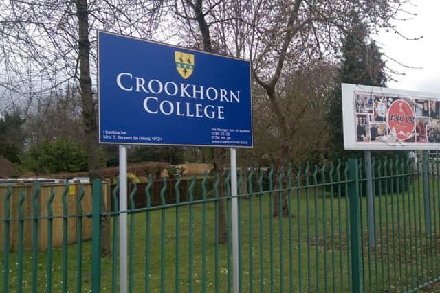 Crookhorn College Picture: Malcolm Wells
