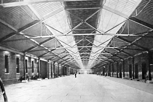 This is the drill shed at Eastney Barracks, but where was it located?
Picture: Robert James collection