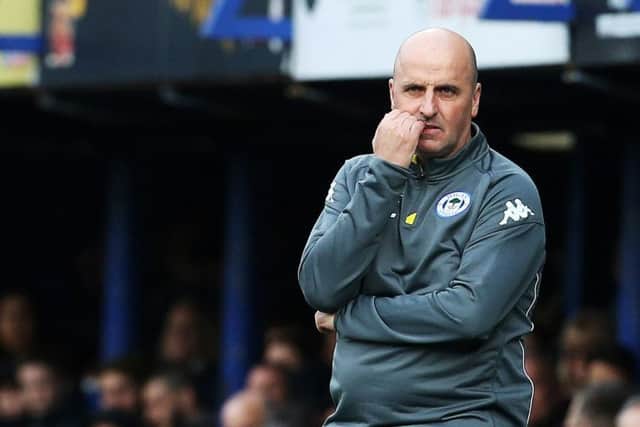 Paul Cook returned to Pompey with Wigan on Easter Monday. Picture: Joe Pepler