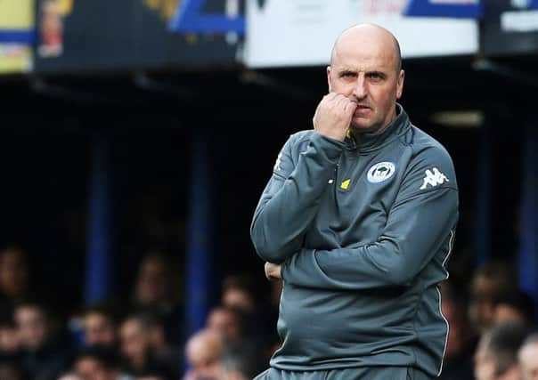 Paul Cook returned to Pompey with Wigan on Easter Monday. Picture: Joe Pepler